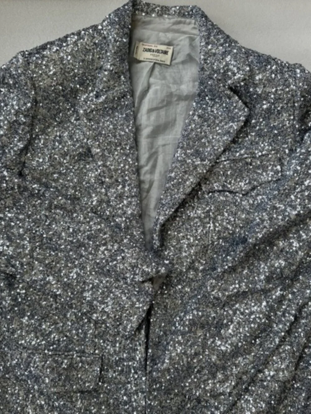 Zadig and Voltaire Vivi Sequin Blazer - Picture 6 of 15